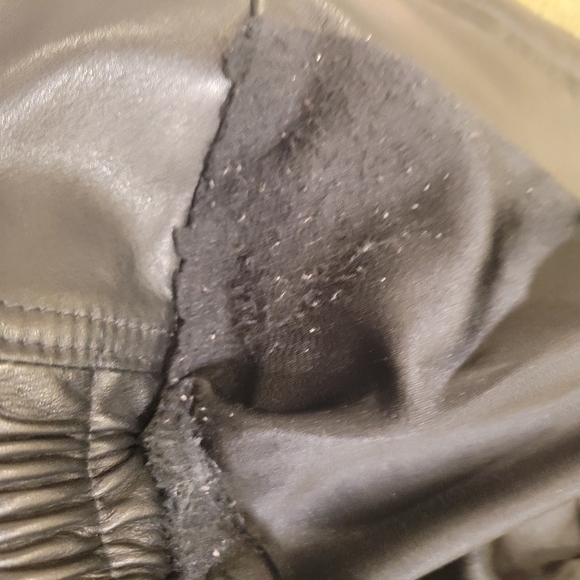 🏍EUC~ HARLEY-DAVIDSON VINTAGE GENUINE LEATHER BOMBER JACKET - Picture 8 of 9